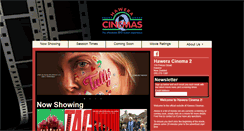 Desktop Screenshot of haweracinema.co.nz